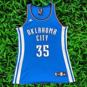 Adidas NBA Oklahoma City Thunder NBA4Her Women's Kevin Durant Jersey Small
